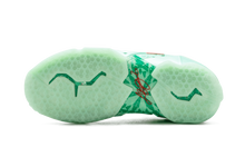 Load image into Gallery viewer, Nike Lebron Xi Green Glow/lt Crmsn-artic Grn