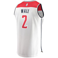 Load image into Gallery viewer, Men's Fanatics Branded John Wall White Washington Wizards Fast Break Replica Jersey  Association Edition  White