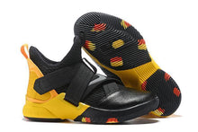 Load image into Gallery viewer, Nike Lebron Soldier XII 12 SFG EP Black Yellow Men Shoes Sale Size US7,8,8.5,9,10,11,12