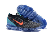 Load image into Gallery viewer, Nike Air Vapormax Flyknit 3 Black White Blue Shoes Sneakers Men Sale Size US 7, 8, 8.5, 9, 10, 11