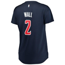 Load image into Gallery viewer, Women's Fanatics Branded John Wall Navy Washington Wizards Fast Break Replica Statement Edition Jersey  Navy