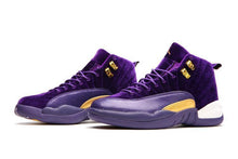 Load image into Gallery viewer, Nike Air Jordan 12 Retro Purple Velvet Shoes Basketball Men Sale