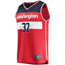 Load image into Gallery viewer, Men's Fanatics Branded Jeff Green Red Washington Wizards Fast Break Replica Jersey – Icon Edition  Red
