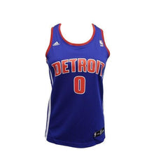 Load image into Gallery viewer, Detroit Pistons Adidas Women's Drummond Jersey  Blue