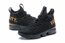 Load image into Gallery viewer, Nike Lebron XV 15 Black Quality Men Shoes Sale Size US7,8,8.5,9,10,11,12