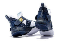 Load image into Gallery viewer, Nike Lebron Soldier XII 12 SFG EP White Grey Blue Shoes Sale Size US7,8,8.5,9,10,11,12