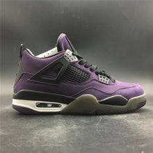 Load image into Gallery viewer, Nike Air Jordan 4 Retro Travis Scott Purple Dynasty Var Red Black Men Shoes Sale