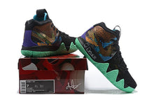 Load image into Gallery viewer, Nike Kyrie 4 Black Green Men Basketball Shoes Sale Size US 7,8,8.5,9.5,10,11,12