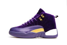 Load image into Gallery viewer, Nike Air Jordan 12 Retro Purple Velvet Shoes Basketball Men Sale
