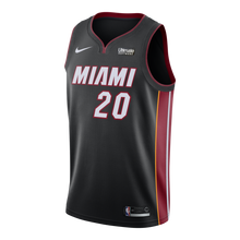 Load image into Gallery viewer, Justise Winslow Nike Miami Heat Icon Black Swingman Jersey  Black