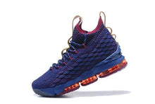 Load image into Gallery viewer, Nike Lebron XV 15 Bue Red Men Shoes Sale Size US7,8,8.5,9,10,11,12