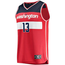 Load image into Gallery viewer, Men's Fanatics Branded Thomas Bryant Red Washington Wizards Fast Break Replica Jersey – Icon Edition  Red
