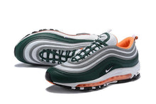 Load image into Gallery viewer, Nike Air Max 97 Green Grey Orange Shoes Sale Men Size US 7, 8, 8.5, 9, 10, 11