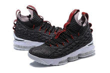 Load image into Gallery viewer, Nike Lebron XV 15 Black Red White Men Shoes Sale Size US7,8,8.5,9,10,11,12