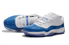Load image into Gallery viewer, Nike Air Jordan 11 Retro Low UNC White University Blue Basketball Men