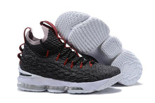 Load image into Gallery viewer, Nike Lebron XV 15 Black Red Dark Grey Men Shoes Sale Size US7,8,8.5,9,10,11,12