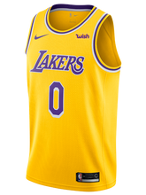 Load image into Gallery viewer, Los Angeles Lakers Kyle Kuzma  Icon Edition Swingman Jersey  Gold