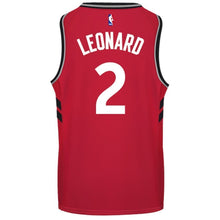 Load image into Gallery viewer, Raptors Men's Swingman Icon Jersey  Leonard  Red