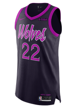 Load image into Gallery viewer, Minnesota Timberwolves City Edition Andrew Wiggins Authentic Jersey  Black