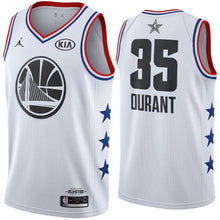 Load image into Gallery viewer, NBA AllStar Edition Kevin Durant # Men's Jordan Swingman Jersey  White