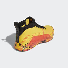 Load image into Gallery viewer, Dame 5 Shoes Bold Gold / Shock Red / Core Black Adidas