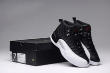 Load image into Gallery viewer, Nike Air Jordan 12 Retro 'Playoff' 2004 Black White Shoes Basketball Men Sale