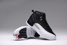 Load image into Gallery viewer, Nike Air Jordan 12 Retro 'Playoff' 2004 Black White Shoes Basketball Men Sale
