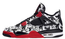 Load image into Gallery viewer, Nike Air Jordan 4 Tatoos Black White Red Basketball Men