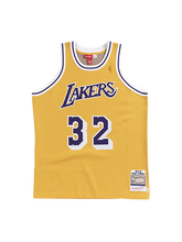 Load image into Gallery viewer, Los Angeles Lakers Johnson Merino Knit Jersey  Gold