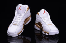 Load image into Gallery viewer, Nike Air Jordan Men 13 Retro White/Gold Basketball Men