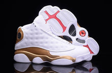 Load image into Gallery viewer, Nike Air Jordan Men 13 Retro White/Gold Basketball Men