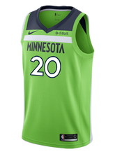 Load image into Gallery viewer, Minnesota Timberwolves Josh Okogie Statement Swingman Jersey  Green