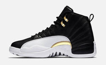 Load image into Gallery viewer, Nike Air Jordan 12 Retro 'Wings' Black White Gold Shoes Basketball Men Sale