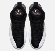 Load image into Gallery viewer, Nike Air Jordan 12 Retro 'Wings' Black White Gold Shoes Basketball Men Sale