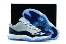 Load image into Gallery viewer, Nike Air Jordan 11 Retro Low Georgetown Grey Navi White Men Shoes Sale