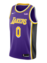 Load image into Gallery viewer, Los Angeles Lakers Kyle Kuzma  Statement Edition Swingman Jersey  Purple