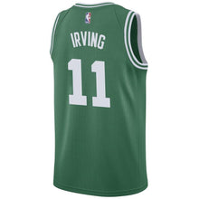 Load image into Gallery viewer, Men's Nike Kyrie Irving Green Boston Celtics Swingman Sponsor Patch Jersey  Icon Edition  Green