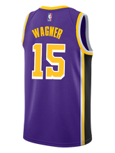 Load image into Gallery viewer, Los Angeles Lakers Moritz Wagner Statement Edition Swingman Jersey  Purple
