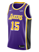 Load image into Gallery viewer, Los Angeles Lakers Moritz Wagner Statement Edition Swingman Jersey  Purple