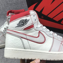 Load image into Gallery viewer, Nike Air Jordan 1 High Retro OG White Red Shoes Basketball Men
