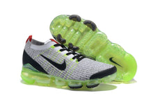 Load image into Gallery viewer, Nike Air Vapormax Flyknit 3 "Neon" Grey Black White Shoes Sneakers Men Sale Size US 7, 8, 8.5, 9, 10, 11