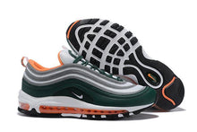 Load image into Gallery viewer, Nike Air Max 97 Green Grey Orange Shoes Sale Men Size US 7, 8, 8.5, 9, 10, 11