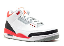 Load image into Gallery viewer, Nike Air Jordan 3 Retro 2013 Release White Silver Black Red Men Shoes Sale