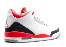 Load image into Gallery viewer, Nike Air Jordan 3 Retro 2013 Release White Silver Black Red Men Shoes Sale