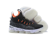 Load image into Gallery viewer, Nike Lebron XV 15 Black White Orange Men Shoes Sale Size US7,8,8.5,9,10,11,12