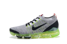 Load image into Gallery viewer, Nike Air Vapormax Flyknit 3 "Neon" Grey Black White Shoes Sneakers Men Sale Size US 7, 8, 8.5, 9, 10, 11
