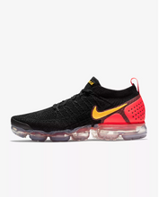 Load image into Gallery viewer, Nike Air Vapormax Flyknit 2 "Laser Orange" Black Shoes Sneakers Men Sale Size US 7, 8, 8.5, 9, 10, 11
