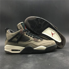 Load image into Gallery viewer, Nike Air Jordan 4 Retro Travis Scott Dark Mocha Sail Cool Grey Vred Men Shoes Sale