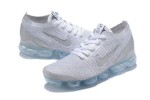 Load image into Gallery viewer, Nike Air Vapormax Flyknit 3 "Pure Platinum" Grey White Shoes Sneakers Men Sale Size US 7, 8, 8.5, 9, 10, 11