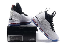 Load image into Gallery viewer, Nike Lebron XV 15 White Black Men Shoes Sale Size US7,8,8.5,9,10,11,12